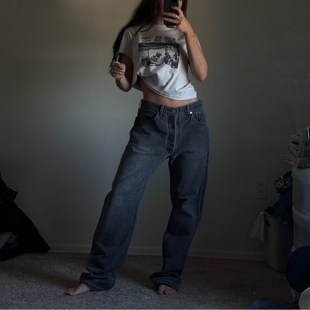 Vintage Charcoal Levi’s